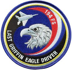 194th Fighter Squadron F-15 Pilot
