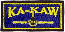 195th Fighter Squadron F-16 Morale Pencil Pocket Tab
