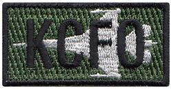 195th Fighter Squadron F-16 Pencil Pocket Tab
