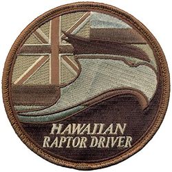 199th Fighter Squadron F-22 Pilot
Keywords: Desert