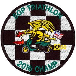 25th Fighter Squadron 2016 SOP Triathlon Champion

