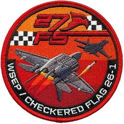 27th Fighter Squadron Exercise COMBAT ARCHER and CHECKERED FLAG 2026-1
