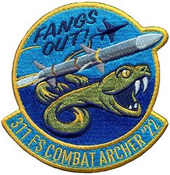 311th Fighter Squadron Exercise COMBAT ARCHER 2022
