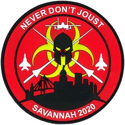 333d Fighter Squadron Exercise SAVANNAH SHIFT 2020
PVC made
Keywords: PVC