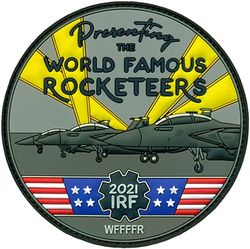336th Fighter Squadron Immediate Response Force
The Immediate Response Force (IRF) is a rapid reaction force jointly maintained by the United States Army and United States Air Force capable of deploying worldwide within 18 hours of notification.
