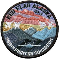 355th Fighter Squadron Exercise RED FLAG ALASKA 2022-03 
