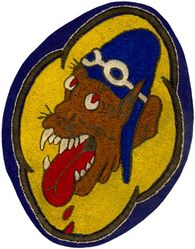 36th Pursuit Squadron, Interceptor, 36th Fighter Squadron & 36th Fighter Squadron, Two Engine
Organized as 36 Aero Squadron on 12 Jun 1917. Demobilized on 7 Apr 1919. Reconstituted, and redesignated 36 Pursuit Squadron, on 24 Mar 1923. Activated on 2 Oct 1930. Redesignated: 36 Pursuit Squadron (Fighter) on 6 Dec 1939; 36 Pursuit Squadron (Interceptor) on 12 Mar 1941; 36 Fighter Squadron on 15 May 1942; 36 Fighter Squadron, Two Engine, on 19 Feb 1944; 36 Fighter Squadron, Single Engine, on 1 Apr 1946; 36 Fighter Squadron, Jet, on 1 Jan 1950; 36 Fighter-Bomber Squadron on 20 Jan 1950; 36 Tactical Fighter Squadron on 1 Jul 1958; 36 Fighter Squadron on 7 Feb 1992-.

Insignia is Australian made. 

Stations. Mitchel Field, NY, 15 Nov 1940-26 Jan 1942; Brisbane, Australia, 6 Mar 1942; Lowood, Australia, 13 Mar 1943; Townsville, Australia, 4 Apr 1942; Port Moresby, New Guinea, 26 Apr 1942; Townsville, Australia, 30 Jun 1942; Milne Bay, New Guinea, 18 Sep 1942; Mareeba, Australia, 22 Feb 1943; Port Moresby, New Guinea, 22 May 1943; Nadzab, New Guinea, 22 Dec 1943; Finschhafen, New Guinea, 9 Jan 1944; Nadzab, New Guinea, 14 Mar 1944; Owi, Schouten Islands, 17 Jun 1944; Morotai, 19 Sep 1944; Dulag, Leyte, 5 Nov 1944 (operated from Morotai, 5-30 Nov 1944); San Jose, Mindoro, 20 Dec 1944; Ie Shima, 6 Aug 1945; Fukuoka, Japan, 24 Nov 1945.

