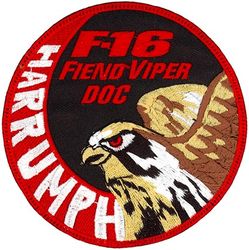 36th Fighter Squadron F-16 Flight Surgeon Swirl
