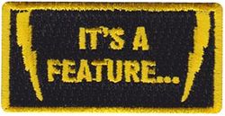 466th Fighter Squadron Morale Pencil Pocket Tab
