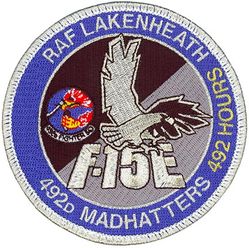 492d Fighter Squadron F-15E 492 Hours
