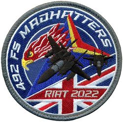 492d Fighter Squadron Royal International Air Tattoo Airshow 2022
