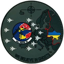 492d Fighter Squadron NATO AIR SHIELDING 2022
