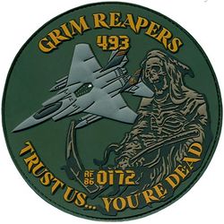 493d Fighter Squadron F-15C 86-0172
Keywords: PVC