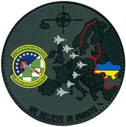 495th Fighter Squadron Morale NATO AIR SHIELDING 2022
MALA IPSA NOVA - “Bad News Itself”
Keywords: PVC