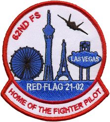 62d Fighter Squadron Exercise RED FLAG 2021-02

