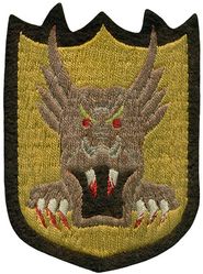 7th Fighter Squadron, 7th Fighter Squadron, Single Engine & 7th Fighter Squadron, Two Engine
Constituted as 7 Pursuit Squadron (Interceptor) on 20 Nov 1940. Activated on 15 Jan 1941.  Redesignated as: 7 Fighter Squadron on 15 May 1942; 7 Fighter Squadron, Single Engine, on 20 Aug 1943; 7 Fighter Squadron, Two Engine, on 6 Nov 1944; 7 Fighter Squadron, Single Engine, on 8 Jan 1946; 7 Fighter Squadron, Jet-Propelled, on 1 May 1948; 7 Fighter Squadron, Jet, on 10 Aug 1948; 7 Fighter-Bomber Squadron on 1 Feb 1950; 7 Tactical Fighter Squadron on 8 Jul 1958; 7 Fighter Squadron on 1 Nov 1991; 7 Combat Training Squadron on 17 Jun 1999; 7 Fighter Squadron on 22 Jul 2005.  Inactivated on 15 Dec 2006.  Activated 15 May 2008. Inactivated on 2 May 2014.

Insignia approved on 13 May 1944. Australian embroidered.

Stations. Selfridge Field, MI, 15 Jan 1941; Morrison Field, FL, c. 23 May 1941-4 Jan 1942; Melbourne, Australia, 2 Feb 1942; Bankstown, Australia, 16 Feb 1942; Batchelor, Australia, 9 Apr 1942; Port Moresby, New Guinea, 19 Sep 1942; Dobodura, New Guinea, 15 Apr 1943; Gusap, New Guinea, 16 Nov 1943; Finschhafen, New Guinea, 27 Apr 1944; Hollandia, New Guinea, 3 May 1944; Biak, 5 Jun 1944; Tacloban, Leyte, 24 Oct 1944; San Jose, Mindoro, 30 Dec 1944; Lingayen, Luzon, c. 25 Feb 1945; Okinawa, 17 Aug 1945; Atsugi, Japan, 15 Sep 1945

