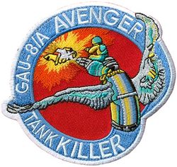 74th Fighter Squadron GAU-8A Avenger Cannon
