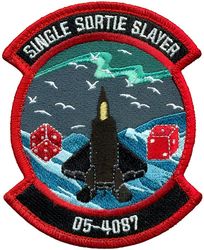 90th Fighter Squadron F-22 05-4087 
