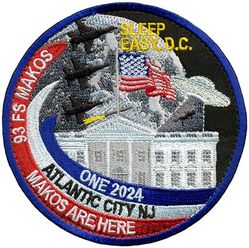 93d Fighter Squadron Operation NOBLE EAGLE 2024

