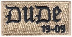 Class 2019-09 Specialized Undergraduate Pilot Training Morale Pencil Pocket Tab 

