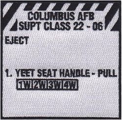 Class 2022-06 Specialized Undergraduate Pilot Training
