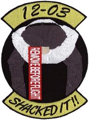 Class 2012-03 Specialized Undergraduate Pilot Training
