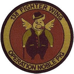 138th Fighter Wing Operation NOBLE PIG 2020
Keywords: OCP