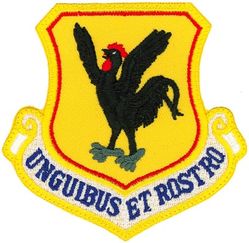 33d Rescue Squadron 18th Wing Morale
Translation: UNGUIBUS ET ROSTRO = with talons and beak 
