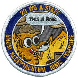 23d Wing A Staff Morale
