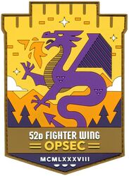 52d Fighter Wing Operations Security
Keywords: PVC