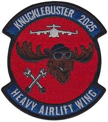 Heavy Airlift Wing Knucklebuster Award 2025
The Heavy Airlift Wing is an international military airlift organization. It was officially activated on 27 July 2009 as part of the Strategic Airlift Capability program, which purchased and operates three C-17 Globemaster III aircraft that fly under the national markings of Hungary. USAF personnel make up a large portion of this unit. Bulgaria, Estonia, Finland, Hungary, Lithuania, The Netherlands, Norway, Poland, Romania, Slovenia, and Sweden are the other participating countries.
