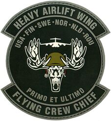 Heavy Airlift Wing Flying Crew Chief
The Heavy Airlift Wing is an international military airlift organization. It was officially activated on 27 July 2009 as part of the Strategic Airlift Capability program, which purchased and operates three C-17 Globemaster III aircraft that fly under the national markings of Hungary. USAF personnel make up a large portion of this unit. Bulgaria, Estonia, Finland, Hungary, Lithuania, The Netherlands, Norway, Poland, Romania, Slovenia, and Sweden are the other participating countries.
Keywords: PVC