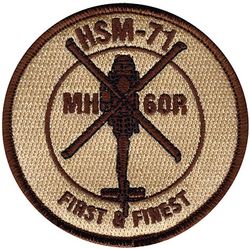 Helicopter Maritime Strike Squadron 71 (HSM-71) MH-60R
Keywords: Desert