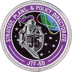 Joint Task Force Space Defense 
The Joint Task Force–Space Defense (JTF–SD) is a joint task force and subordinate command of United States Space Command. It is responsible for executing control of space defense and space domain awareness units to protect and defend U.S. space capabilities.
