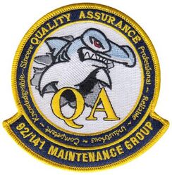 92d Maintenance Group and 141st Maintenance Group Quality Assurance
