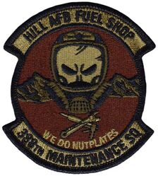 388th Maintenance Squadron Fuel Shop
Keywords: OCP