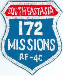 McDonnell Douglas RF-4C Phantom II 172 Missions Southeast Asia
