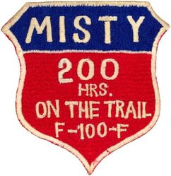 416th Tactical Fighter Squadron Detachment 1 F-100F 200 Hours MISTY
