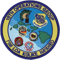 15th Operations Group Gaggle
Gaggle consists of (clockwise from top): 15th Operations Group, 19th Fighter Squadron, 15th Operations Support Squadron, 535th Airlift Squadron & 65th Airlift Squadron.
