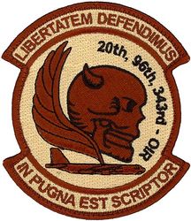 2d Operations Group and 917th Operations Group Operation INHERENT RESOLVE 2016
Keywords: desert