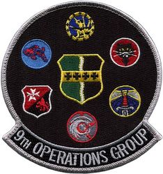 9th Operations Group Gaggle
Gagge: 1st Reconnaissance Squadron, 5th Reconnaissance Squadron, 9th Operations Support Squadron, 9th Operations Group Detachment 2 Common Mission Control Center (CMCC), 1st Expeditionary Reconnaissance Squadron & 99th Reconnaissance Squadron.
