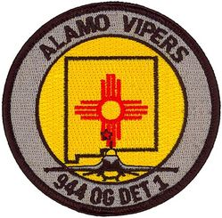944th Operations Group Detachment 1
