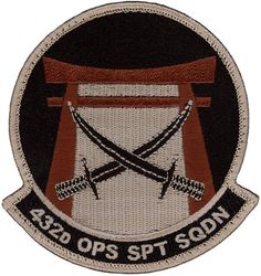 432d Operations Support Squadron
Keywords: desert