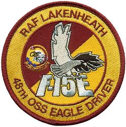 48th Operations Support Squadron F-15E Pilot
