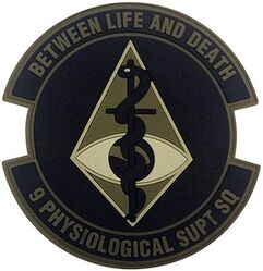 9th Physiological Support Squadron
Keywords: PVC