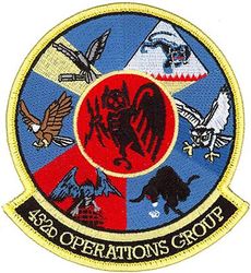 432d Operations Group Gaggle
Established as 432d Operations Group and activated on 31 May 1991. Inactivated on 1 Oct 1994. Reactivated on 1 May 2007.

Gaggle: 42d Attack Squadron, 11th Reconnaissance Squadron, 17th Reconnaissance Squadron, 30th Reconnaissance Squadron, 432d Operations Support Squadron, 15th Reconnaissance Squadron and 432d Operations Group 
