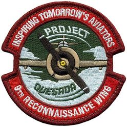 9th Reconnaissance Wing Project Quesada 2023
Project Quesada is an Air Combat Command initiative where the Air Force is reaching out to minority serving institutions and including them in our new diversity and inclusion program, while also reaching out toward younger groups of junior high, high school, and college age students to show that becoming a pilot is possible.
