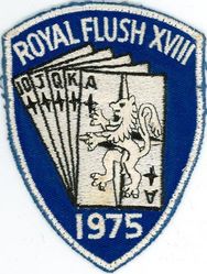 Fourth Allied Tactical Air Force Royal Flush XVIII Reconnaissance Meet 1975
