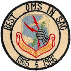 91st Organizational Maintenance Squadron Best OMS in Strategic Air Command 1965 & 1966
