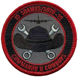 15th Special Operations Aircraft Maintenance Squadron Special Operations Task Unit 15 MC-130J Commando II
